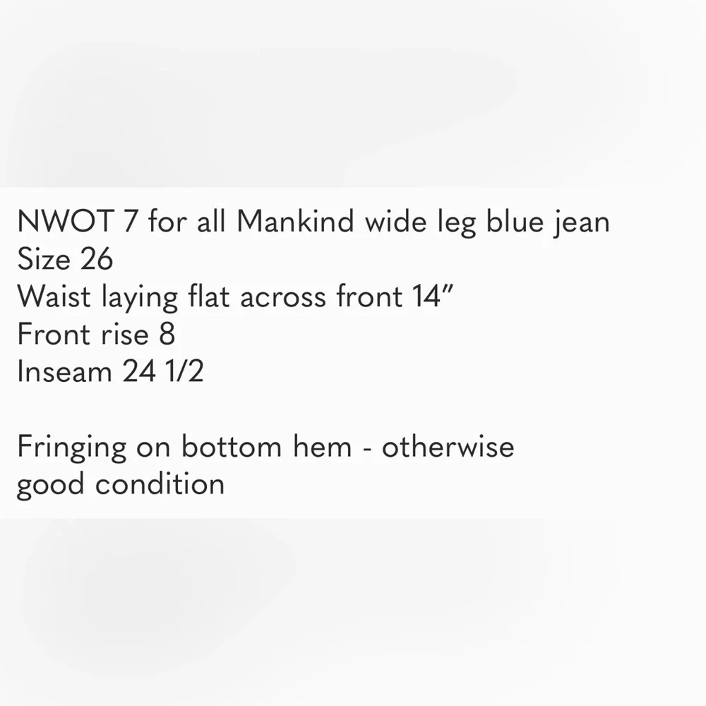 7 for all Mankind Jeans Crop Dojo sz 26 - Picture 7 of 7